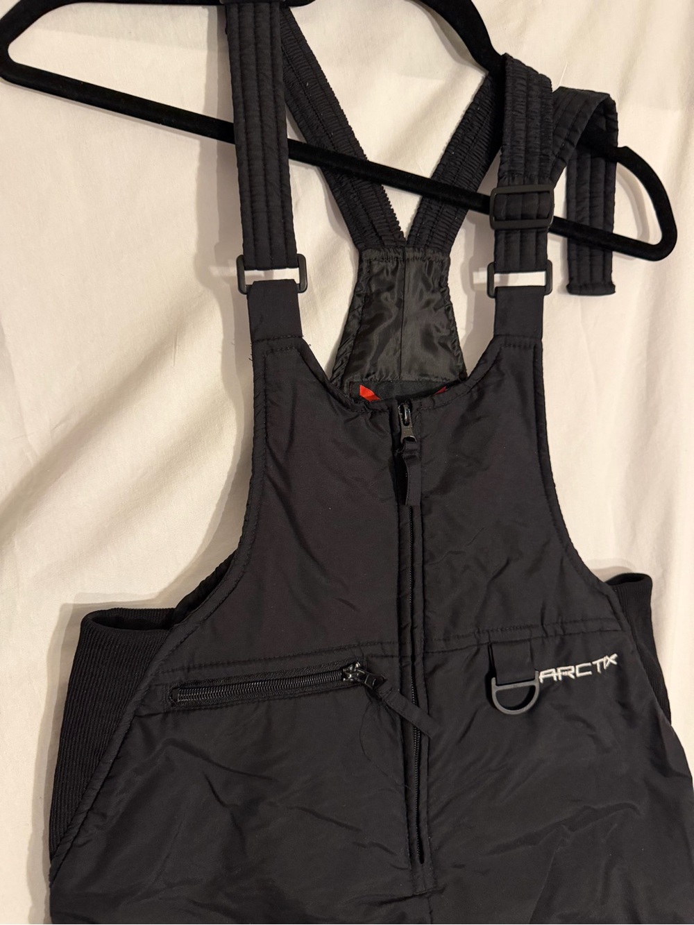 #565 Arctix Women's Black Insulated Snow Bib Joggers